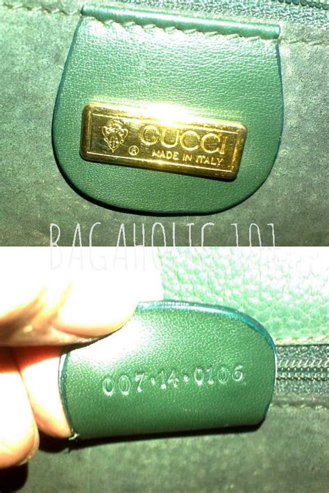 vintage gucci bag no serial number|authentic gucci serial number lookup.